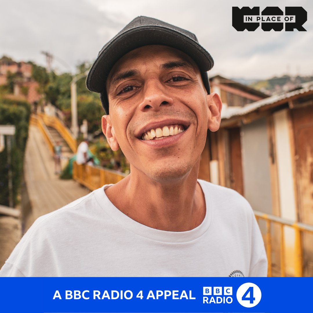 The countdown is on! Join us tomorrow, Sunday 4th Feb at 07:54 & 21:45 GMT for our @BBCRadio4 Charity Appeal & hear about Alejandro’s story. Through music he found the movement and meaning that saved him. more info in the link below. Music saves lives! inplaceofwar.net/current-projec…