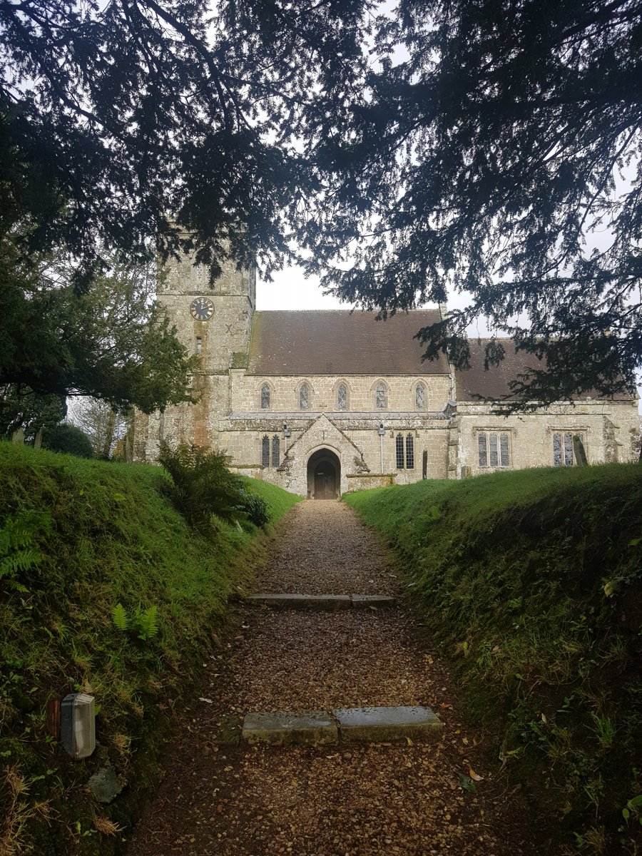 TheHistoryMouse's tweet photo. As usual, #FontsMeanFarewell, but this week it's farewell to the #NadderValley and #TheWinterScamper. But which of the Nadder churches wins the prize for Inside and outside loveliness? #BarfordStMartinChurch #TeffontEviasChurch #DonheadStMary #SteepleSaturday https://t.co/JkCgBrclgb