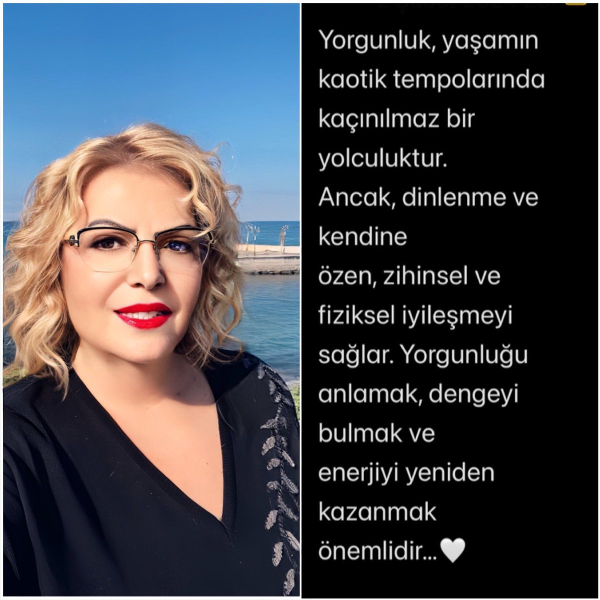 TulinBerova's tweet photo. #Yorgunluğu
anlamak, #dengeyi
bulmak ve
enerjiyi yeniden
#kazanmak
önemlidir…🤍 https://t.co/GHXhB98leY