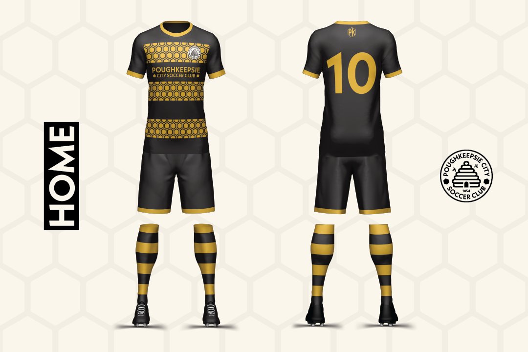 bradmargraphics's tweet photo. A new concept, (most likely) a new series

First of the Hudson Valley concepts: Poughkeepsie City

The concept takes influence from the city's crest and flag which feature a beehive. The primary color scheme follows the recent changes to the city's branding, adopting black &amp; gold https://t.co/wQ9CXWhMIY