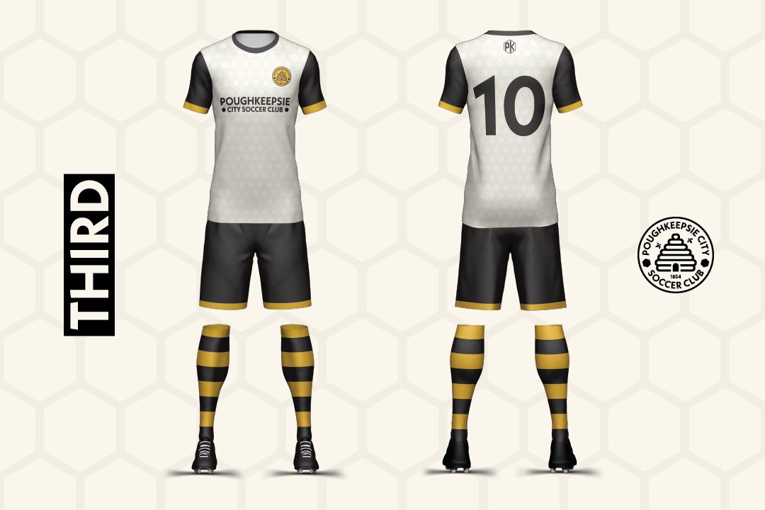 bradmargraphics's tweet photo. A new concept, (most likely) a new series

First of the Hudson Valley concepts: Poughkeepsie City

The concept takes influence from the city's crest and flag which feature a beehive. The primary color scheme follows the recent changes to the city's branding, adopting black &amp; gold https://t.co/wQ9CXWhMIY