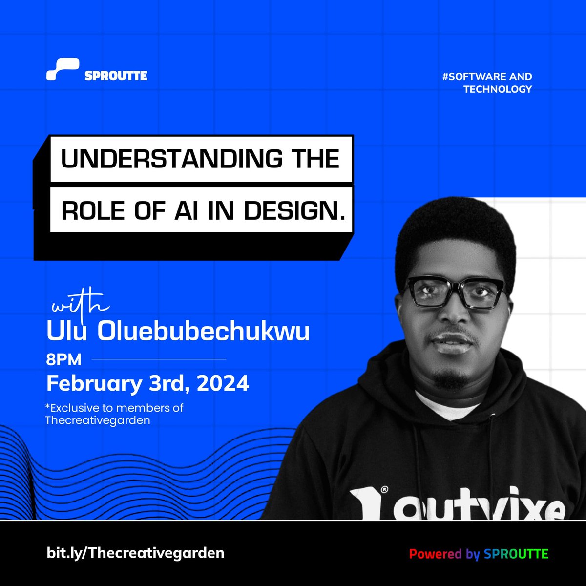 Ulunilll's tweet photo. Speaking tonight at 8pm, on how we can utilize AI in Design and using it as an assistant instead of depending on it.
-
Subscribe to Sproutte Telegram community here to join the session.
https://t.co/rKNFxtvyYx https://t.co/twQE0mqfuP