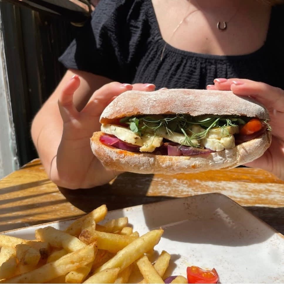 Cheeky ciabatta?
Well we’ve got a tasty one for you, try out our halloumi &amp; chilli jam ciabatta 😝