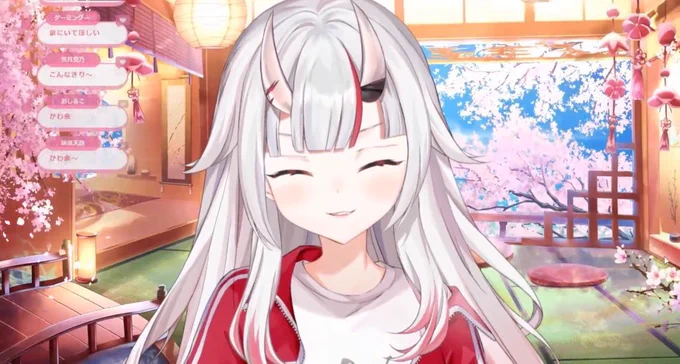 #百鬼あやめch横ハネ…………がある……!!!! 