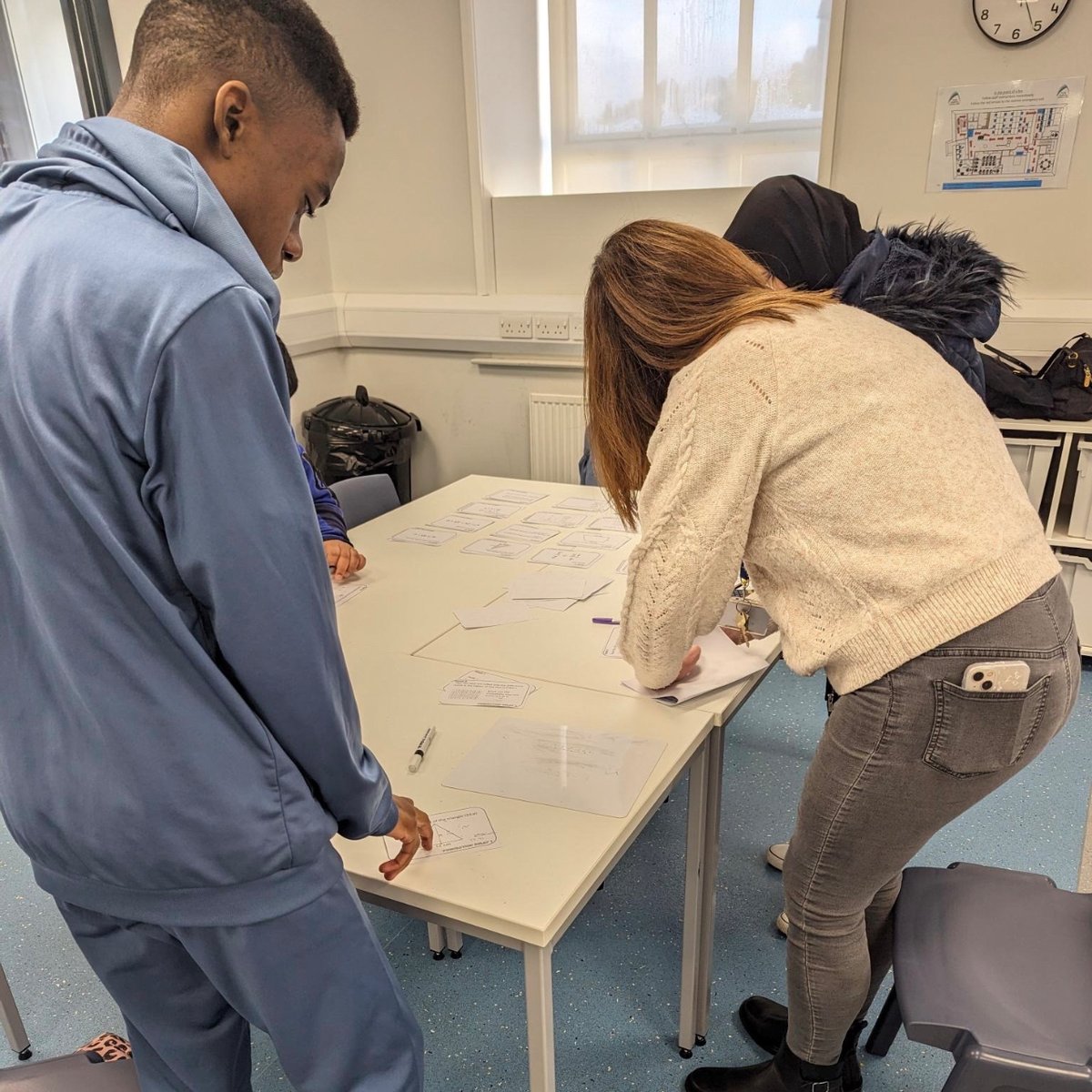 TrinityAcademyG's tweet photo. Year 11 maths revisions sessions in full swing today! It’s great to see our #TAGnificent student’s putting in the hard work ready for their exams💪 https://t.co/Md1Cutws01