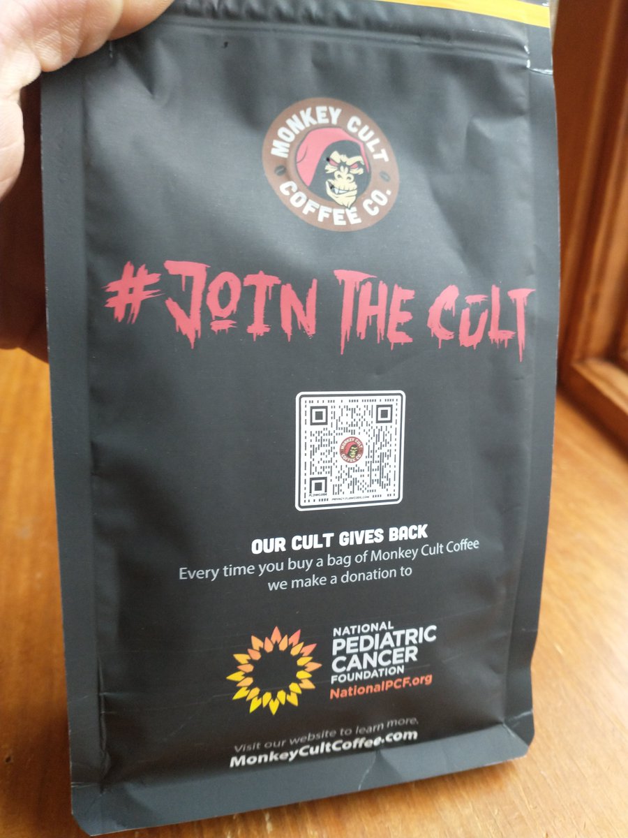 Honestly, they had me at the name...

A very mellow hazelnut base with added flavors give this a well rounded flavor profile. 
'This taste like nuts... shut up.' 
-my friend in the office coffee club 

#coffee, #coffeereviews, #flavoredcoffee, #monkey, #greatlogo, #jointhecult