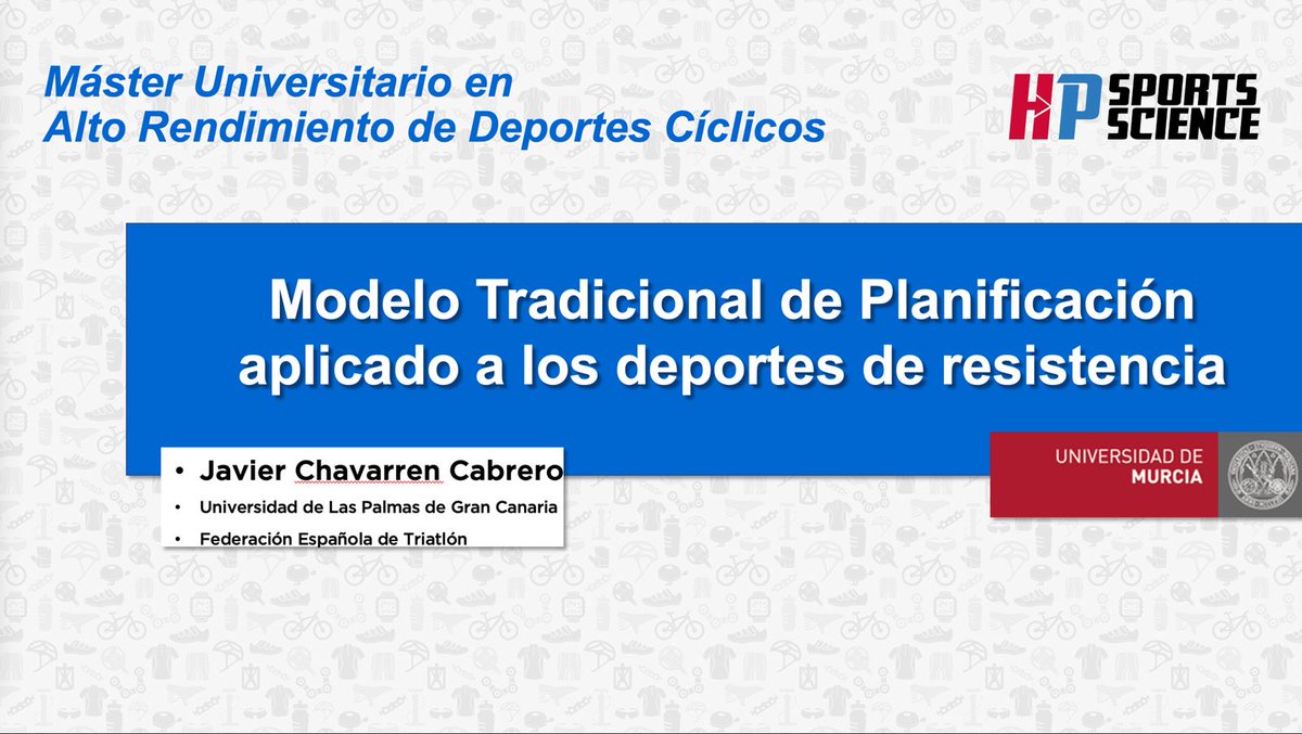 Máster Alto Rendimiento Deportes Cíclicos (@umu) tweet media