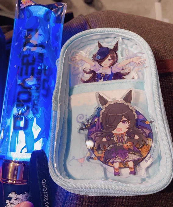 #ウマ娘5th東京D1初ライブ楽しかったです!時間こんなに早く感じるんですね…あと腕が筋肉痛確定です。運動不足 