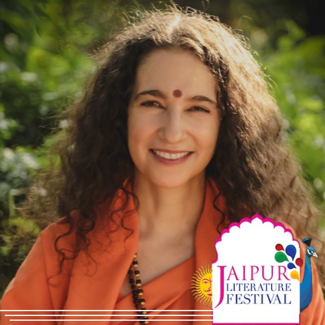 If you aren't in #Jaipur for @JaipurLitFest, you can still enjoy Sadhviji's beautiful story of her journey from #HollywoodtotheHimalayas by going to online.jaipurliteraturefestival.org/live to register! Sadhviji's session begins tomorrow at 11 am IST! See you there!

#JaipurLiteratureFestival