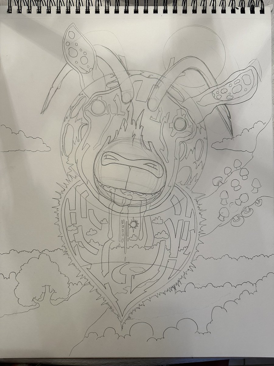 Maccphill's tweet photo. Tried drawing a self portrait. All I kept coming up with was a goat
#drawingthread https://t.co/lgrWty5J6N