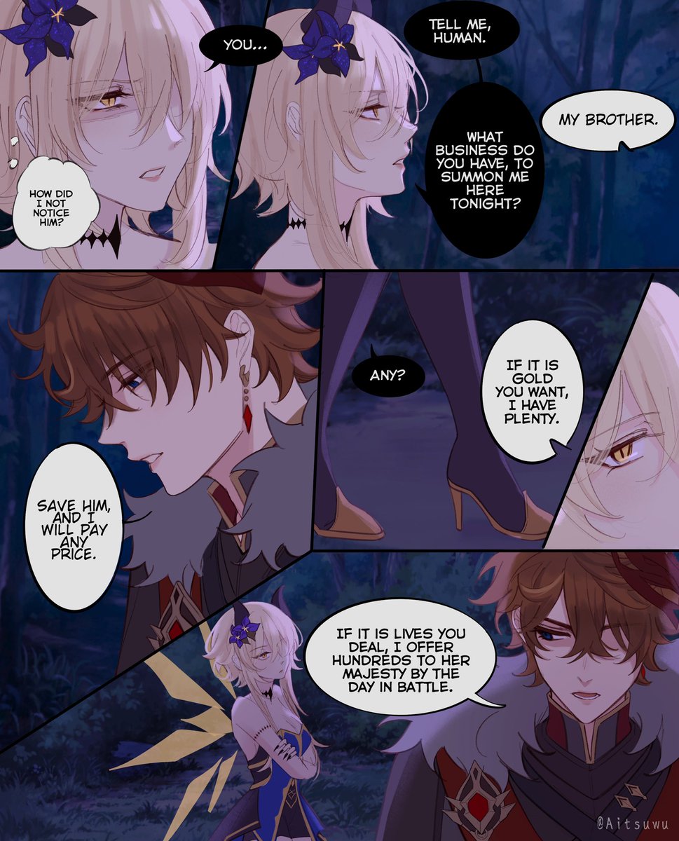 (1/2 read left to right) 
Here's my piece for #chilumiminibang ! I collaborated with @fuwasdeadinside so go read her fic 😈
#chilumi 