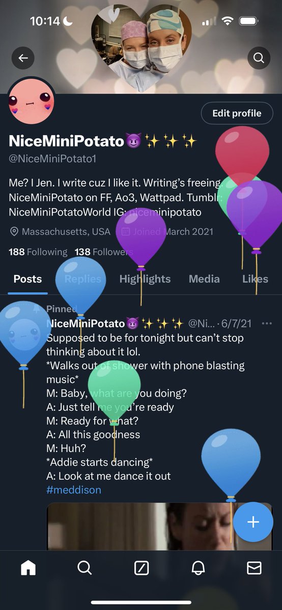 NiceMiniPotato1's tweet photo. ‘Tis balloon day! 🥳🥳 https://t.co/H2W4gPt48Q
