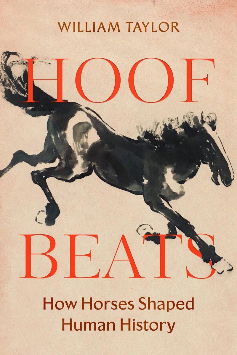 Cover art finally unveiled for Hoof Beats - later this year from <a href="/ucpress/">University of California Press (is on Bluesky)</a>! Learn the origins of the human-horse story and the way horses shaped our lives around the globe through the lens of archaeology, history, and science🐎Preorders coming soon