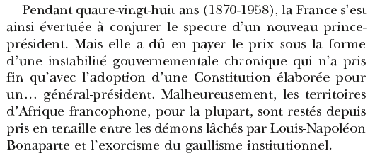 nssylla's tweet photo. En Afr. Francophone, les coups d’Etat militaires et civils sont les deux faces de la même médaille. Avec @fpigeaud nous l’expliquons dans notre livre (voir extrait). Louis-Napoléon Bonaparte (1808-1873) a beaucoup d’héritiers africains qui s’ignorent… https://t.co/8DcRiCxVOT