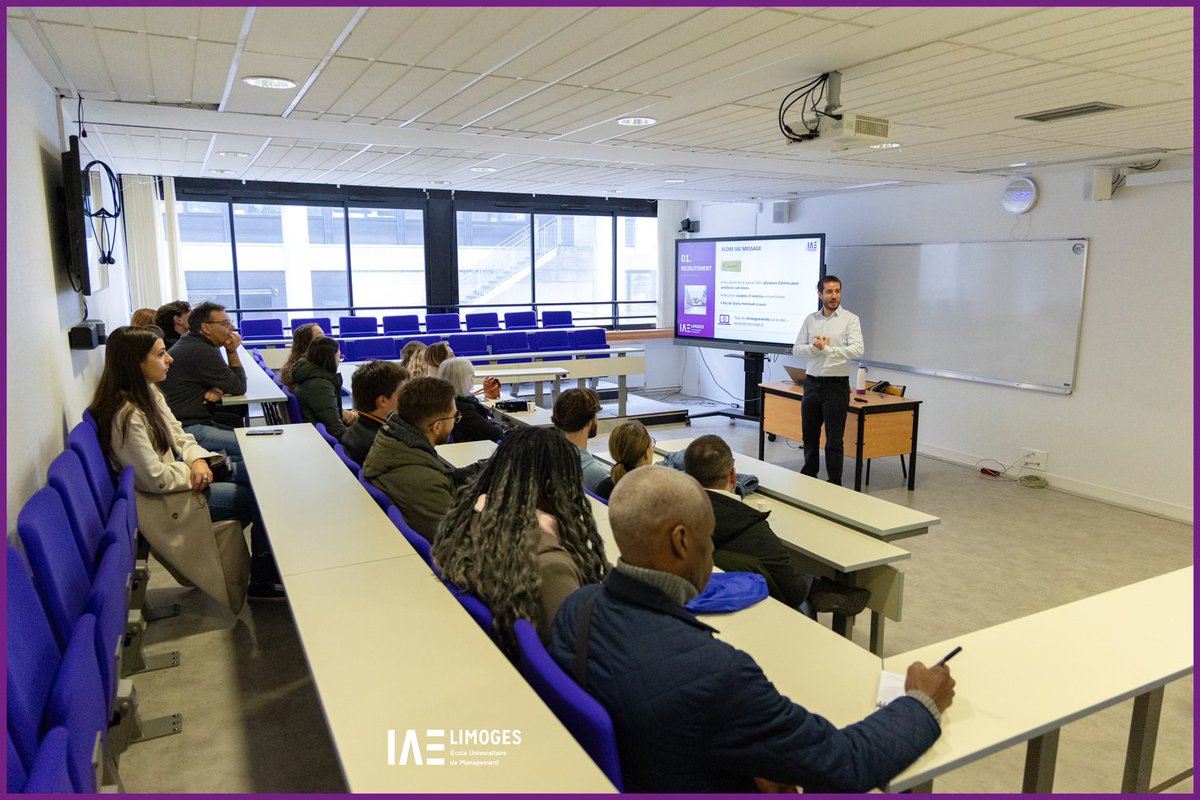 #événement | 📸 L'IAE Limoges a ouvert ses portes pour présenter ses différentes formations. Merci aux visiteurs, aux étudiants, aux enseignants et à nos partenaires qui ont contribué à faire de cette journée un succès 🙂
Pour rejoindre l'IAE Limoges 👉 cutt.ly/uwXc6M27