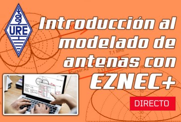 El próximo miércoles 7 de febrero, a las 19:30 (EA-Peninsular) /18:30 (UTC), se transmitirá por el canal YouTube de URE la charla “Introducción al modelado de antenas con #EZNEC+” que será impartida por Luis del Molino (EA3OG), y que podréis seguir como es habitual en <a href="/YouTube/">YouTube</a>