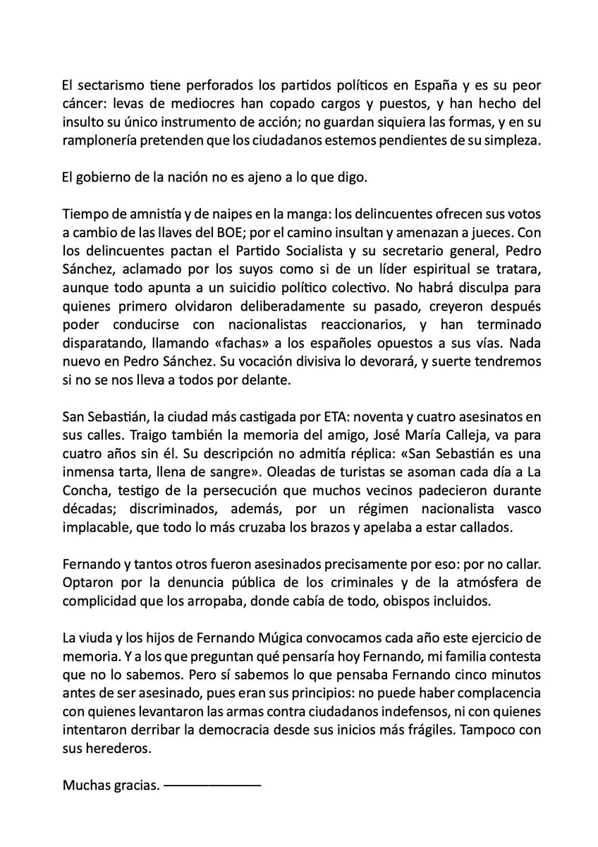 rubenmugica's tweet photo. A mi padre, Fernando Múgica Herzog, asesinado por ETA https://t.co/CDRUzSzrlq