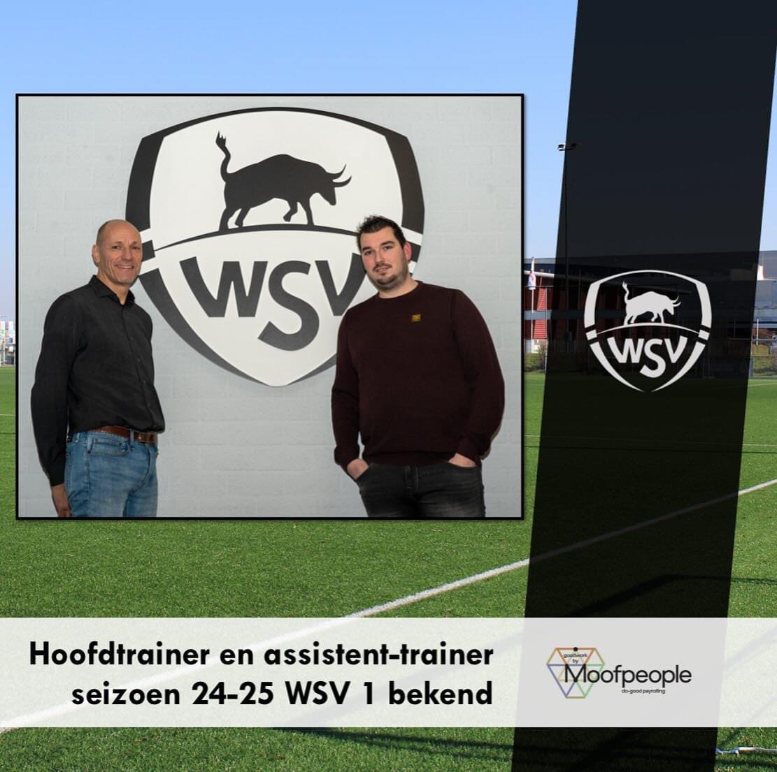 Vanaf seizoen 2024-2025 zal Ronald Tulen hoofdtrainer zijn van WSV 1. Tim Veeneman zal vanaf seizoen 2024-2025 assistent-trainer zijn van WSV 1. Na goede gesprekken met de TVC, het voetbalbestuur en de spelersraad is er een goede indruk ontstaan vanuit alle kanten!