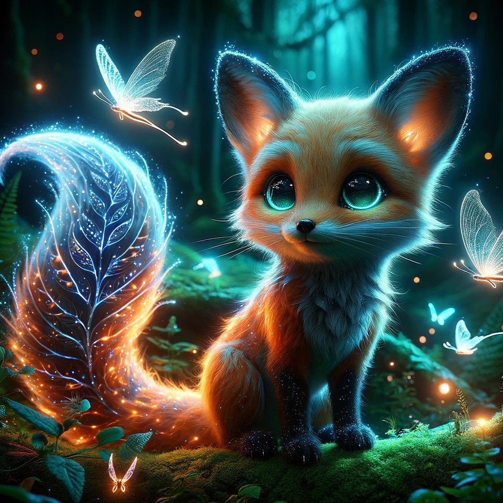 Lumifern Foxkits of the Glimmergrove