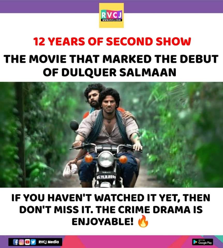 12 years of Second Show

<a href="/dulQuer/">Dulquer Salmaan</a>

#secondshow #dulquarsalman #gauthaminair #sunnywayne