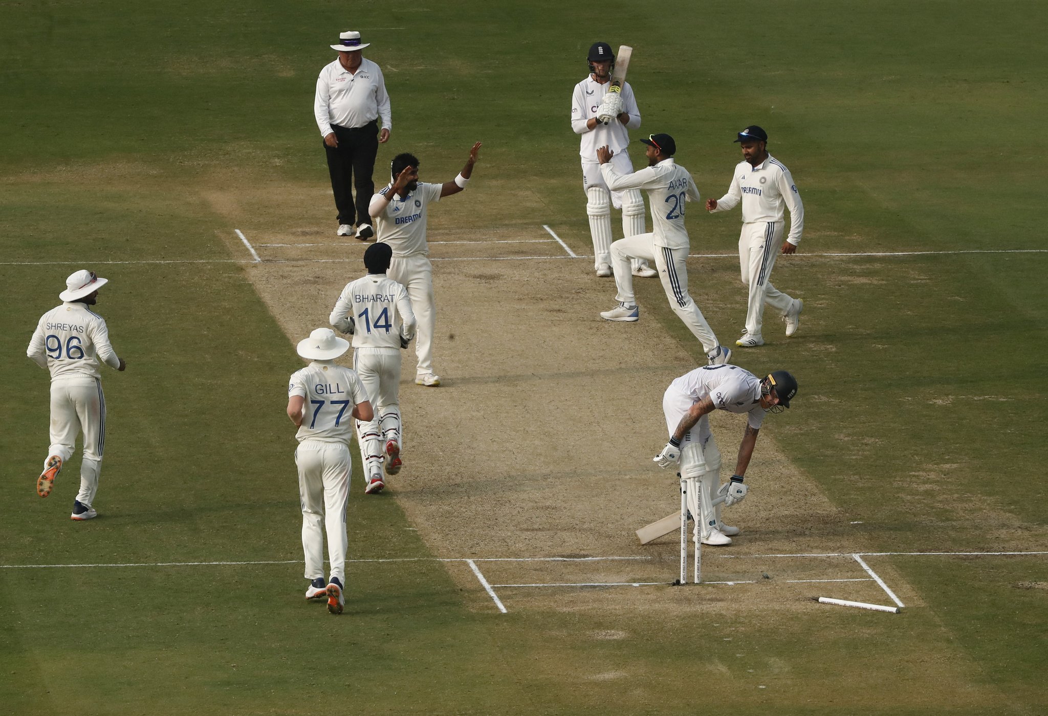 Bumrah's six-wicket haul and Jaiswal's 209 put India in charge of 2nd test  against England