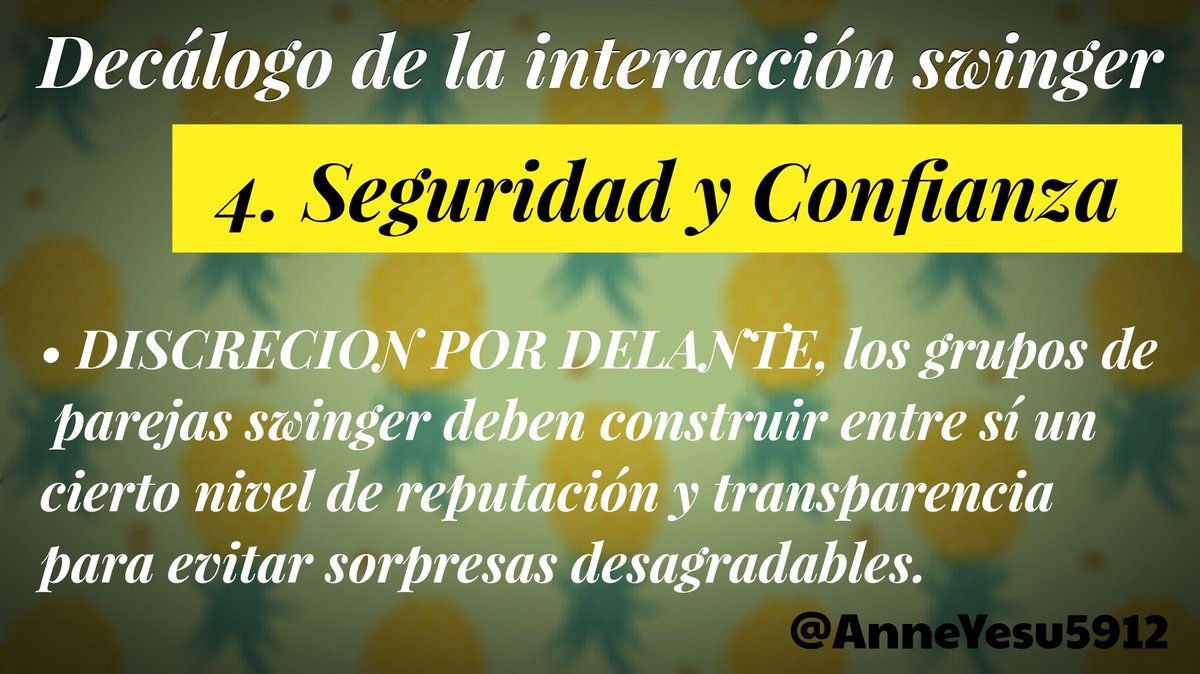 Conocer a las parejas y singles a través de clubes swinger serios y perfiles de redes sociales ayuda a evitar situaciones indeseables. La seguridad y la confianza se construyen entre todos.