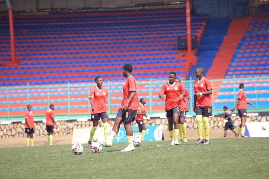 Limbering done ✔️ Up Next - Kickoff #WomenFootballUG #UGACAM