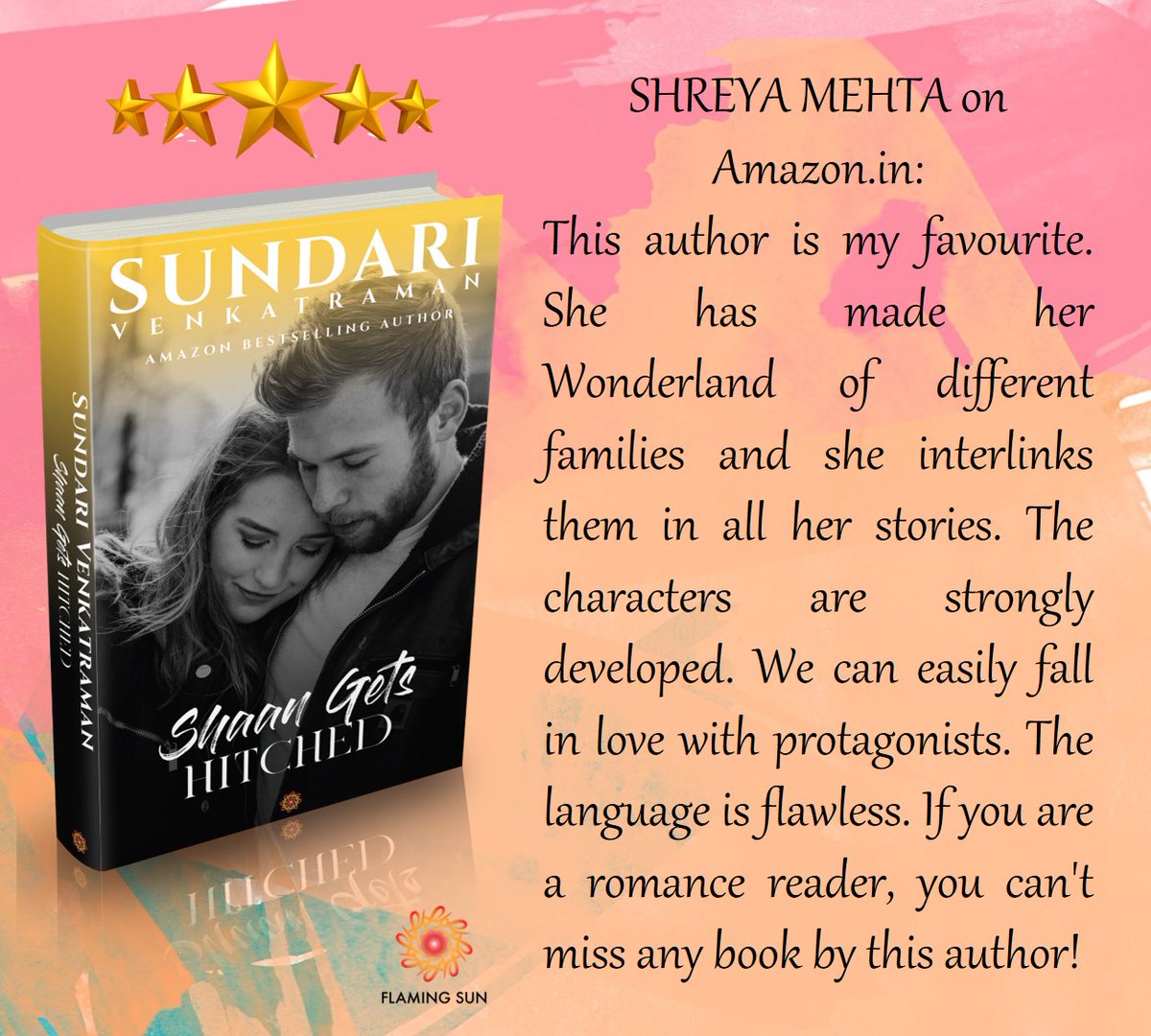 #ShaanGetsHitched #paperback #kindlebestseller #ContemporaryRomance @AmazonUK Prisha discovered a second side to herself. One which was ready to argue against her dislike of the male species. One which wanted to side with Shaan. Get your copy here: amazon.co.uk/dp/B09NYDXTG7
