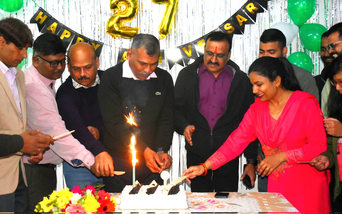 citizens_cf's tweet photo. Today @citizens_cf celebrates 27 successful years, teamed up with the birthday of our Secretary cum CEO, Mr. @GaneshReddys7. A joyous day at the office, here's to many more years filled with love, laughter, and happiness. #CFat27 #CitizensFoundation https://t.co/DyrIs3Thxg
