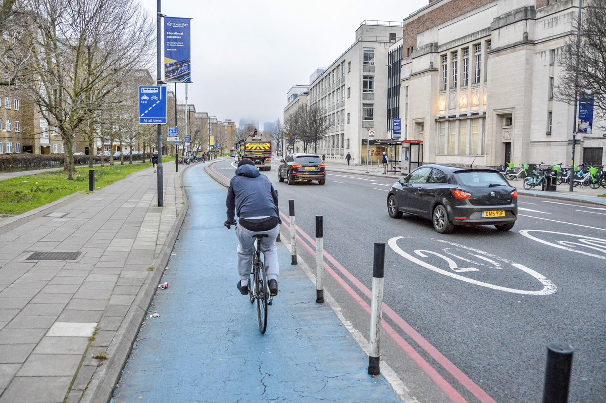 London’s cycleways now see an astonishing 1.3 million trips each day; a third of the Underground (for a fraction of the investment).

With half of its ten million residents regularly cycling or wanting to start, a long-term shift in policy has clearly induced a shift in behavior.