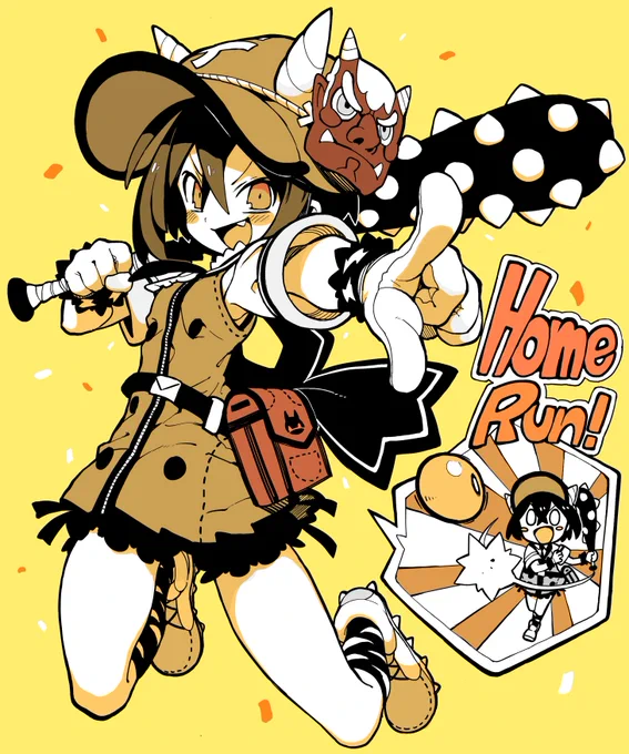 以前comicREXさんにて読者コーナーを担当させていただいていた時のイラストです 