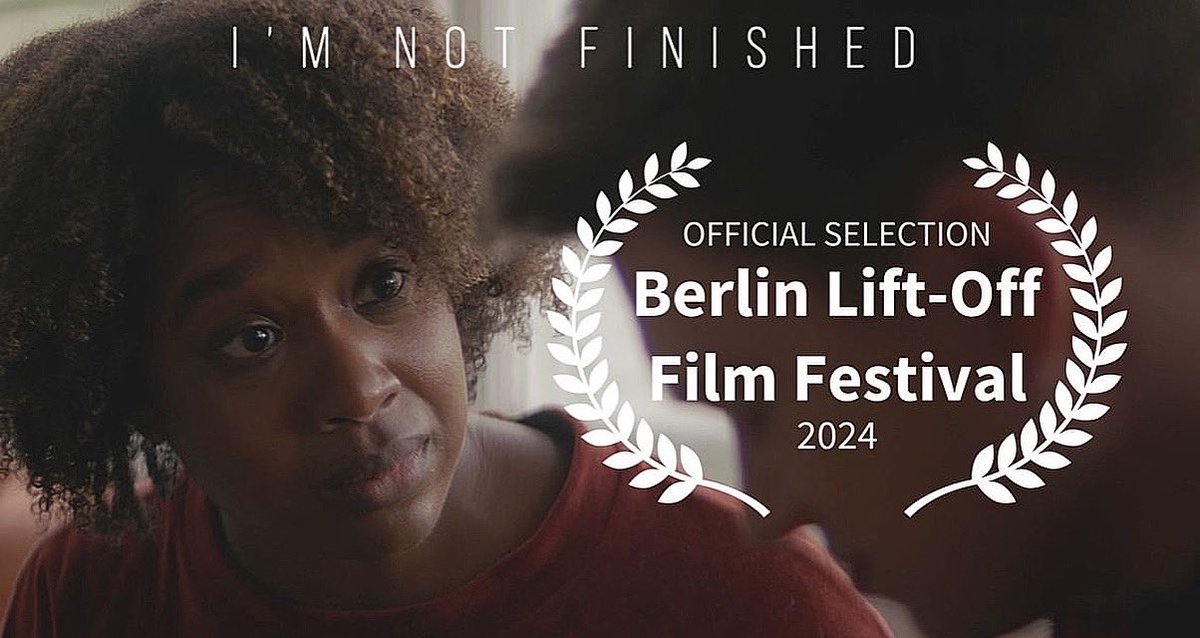 I’m Not Finished has been selected for the @liftoffnetwork Berlin Lift-Off Film Festival!