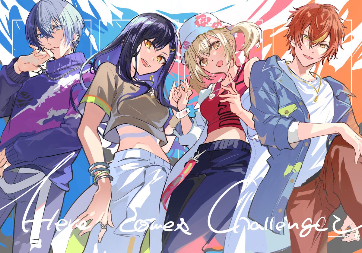 青柳冬弥 ,東雲彰人 「Here comes challenger!」|ノズのイラスト