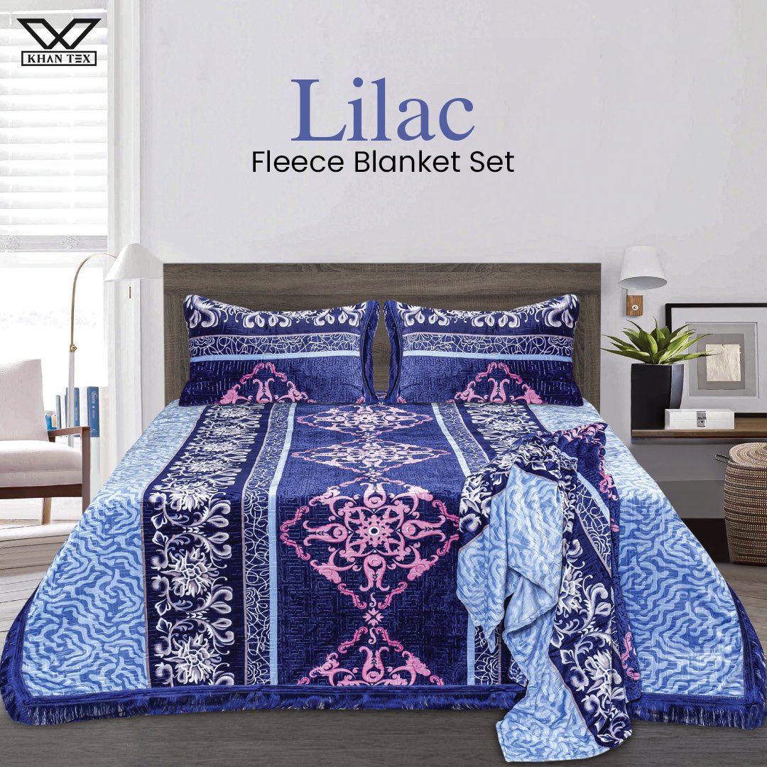 khantexonline's tweet photo. The Lilac Fleece Blanket Set offers a premium experience with its ultra-soft fleece that envelops you in warmth and comfort. 🥱💫

Shop at : https://t.co/7ekwAJ2xD6

#khantexonline #fleeceblanket #foryou #beddingstore #khantex #bedsheet #fypシ #wintercollection #cozynights https://t.co/b1uz6ne2NX