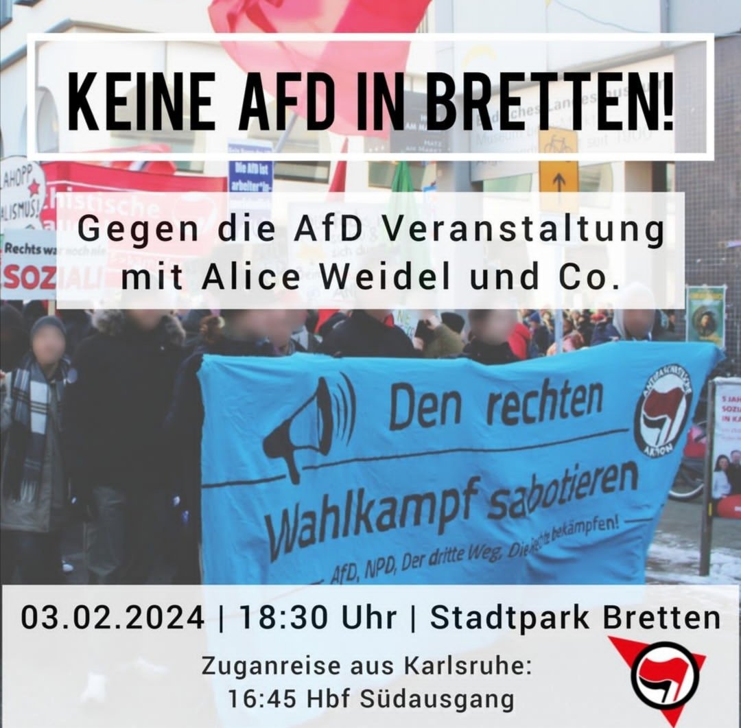 klausamtresen's tweet photo. #CDU und #FWV Seite an Seite mit Kommunisten gegen die demokratisch legitimierte #AfD
#AliceWeidel heute in Bretten. 💙 https://t.co/Z1JiWTKweq