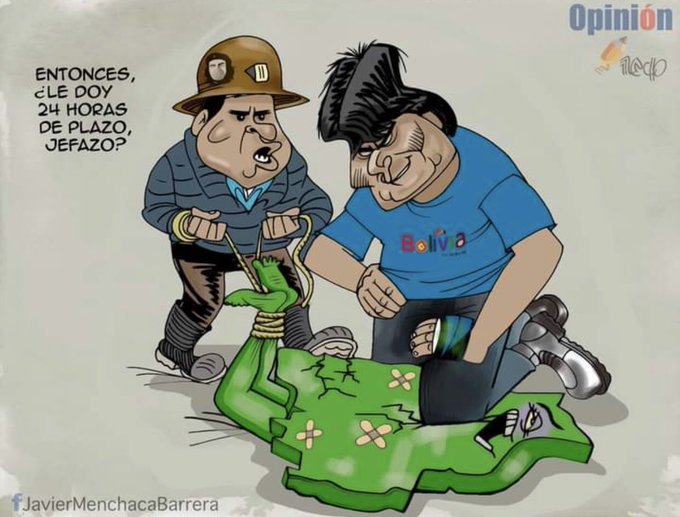 ElTopDe's tweet photo. #EvoMorales es el tipo de psicópata megalómano capaz de incendiar toda #Bolivia con tal de gobernar sobre sus cenizas. El narcopedófilo es el mayor peligro para la estabilidad y el futuro del país, un cáncer maligno en toda la expresión de la palabra que debe ser erradicado https://t.co/fHJdy8SDpq