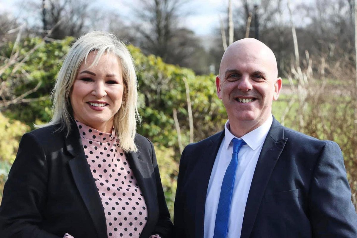 Today is an historic day. One filled with hope, opportunity & excitement for our future. Michelle O’Neill will be a First Minister for all!. She will lead positive change for everyone. Working together in the spirit of respect, cooperation & equality. Ádh mór Michelle!