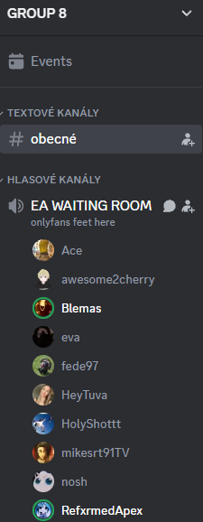 RefxrmedApex's tweet photo. group 8 gang waiting https://t.co/39vleSBKHc