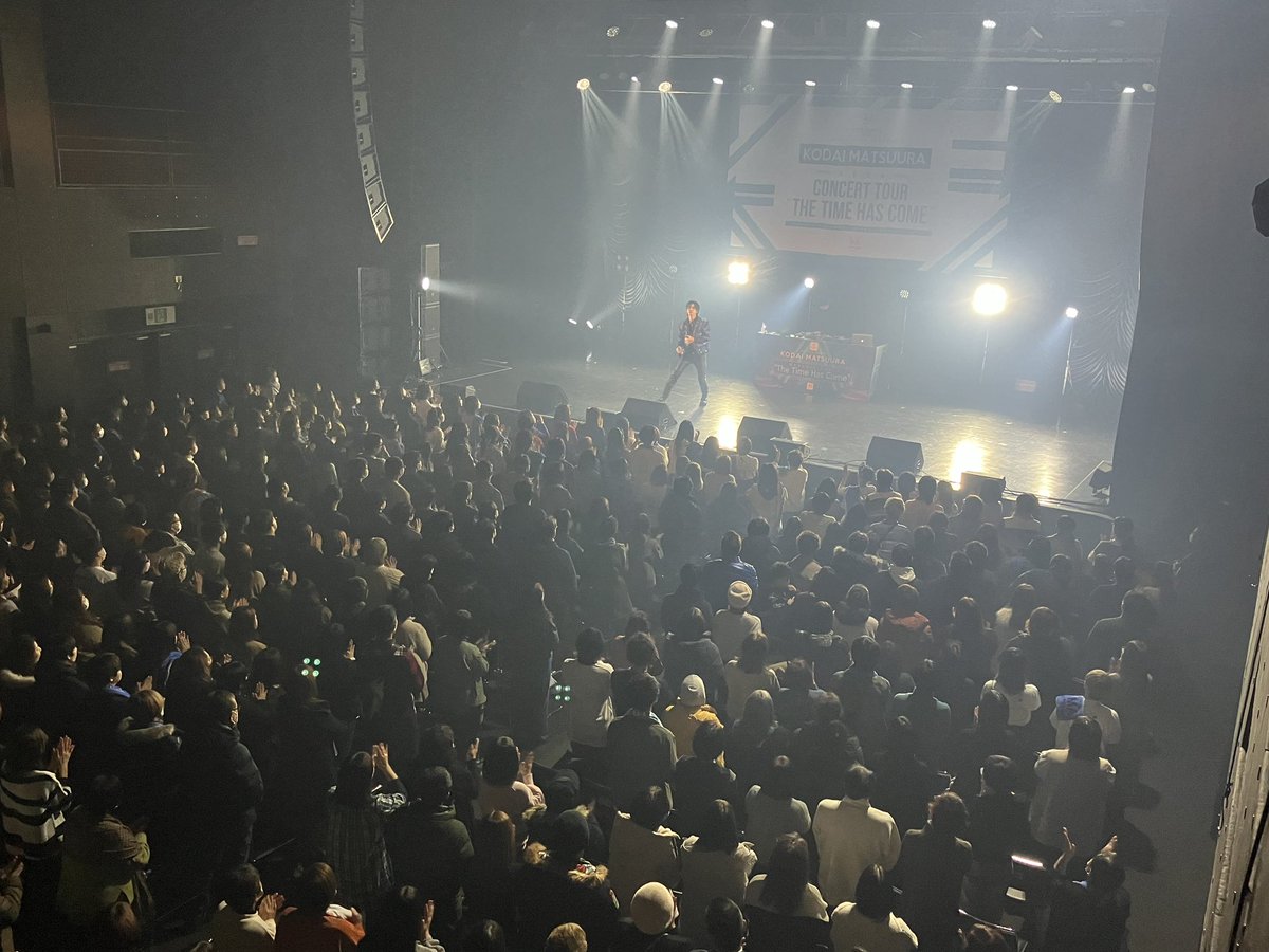 kodaibot's tweet photo. zepp札幌！さすが地元！
なまら楽しかった！

最高のエネルギーが飛び交ってました！
少しずつでも成長して
帰って来れてるのが嬉しい！
ありがとうございました🙌

次は大阪、東京！やるぞ！

#松浦航大 #thetimehascome
#ビューティーこくぶ https://t.co/WLnrVYHS2C