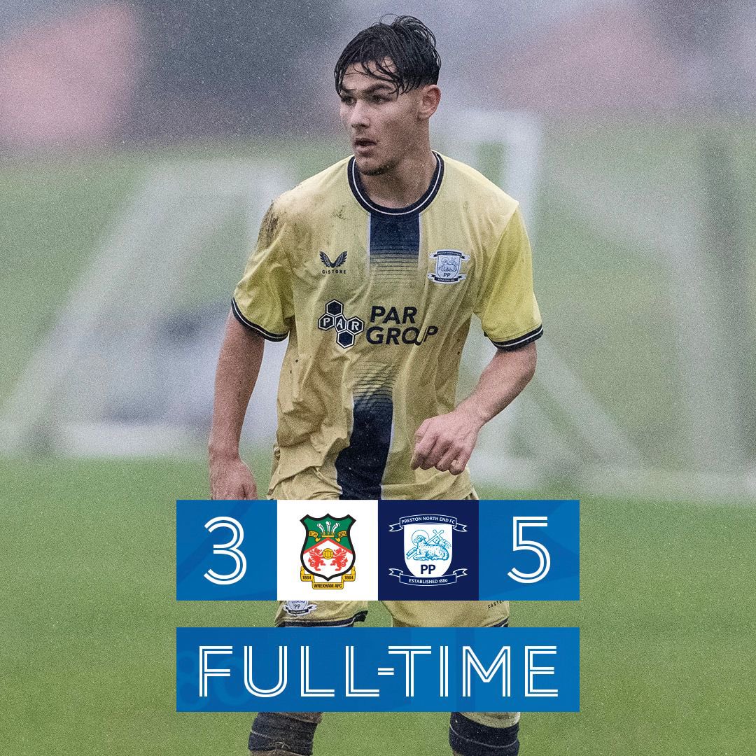 FULL-TIME: Wrexham 3-5 #PNEU19 

Another solid win away for the Lilywhites despite two late goals from Wrexham