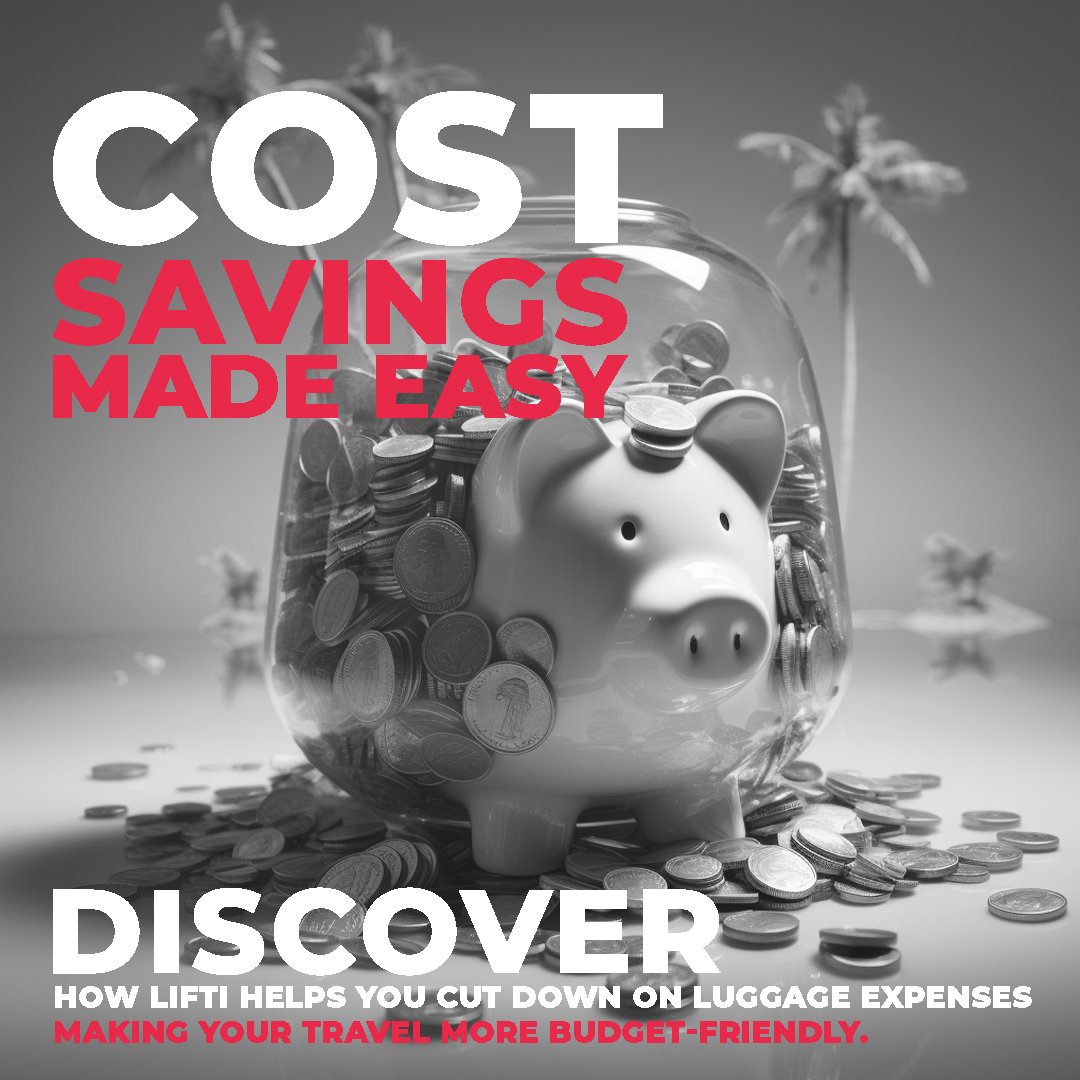 Cost-efficient, cost saving made easy  – that's the Lifti promise.
Discover how lifti helps you cut down on lugguage expenses.
Making your travel more budget friendly.🌟✈️
#LiftiAdvantages #TravelRevolution