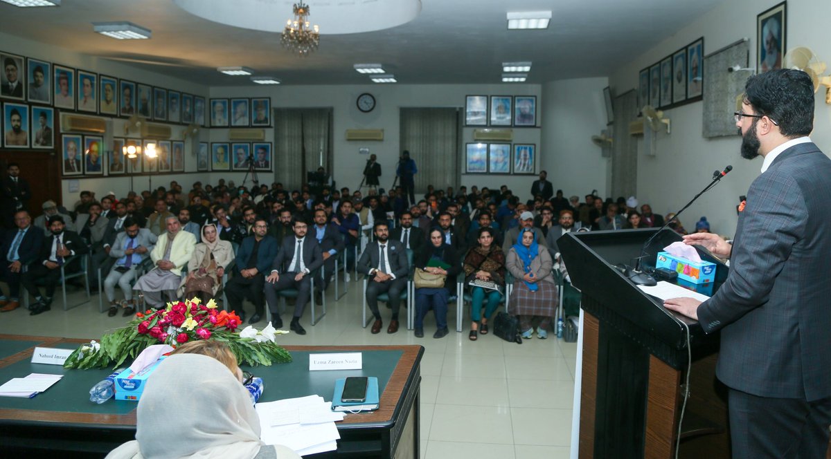 SultanAhmadAli's tweet photo. Mevlana Rumi & Hadrat Sultan Bahoo Conference: Session 1

1st Academic Session of “Mevlana Rumi & Hadrat Sultan Bahoo Conference” organized by MUSLIM Institute and Idara-i-Nazria-i-Pakistan on Saturday February 03, 2024 at Aiwan-e-Karkunan Tehreek-e-Pakistan, Lahore, Pakistan. 

Dr. Shahid Munir (Chairman Punjab Higher Education Commission) chaired first session of the conference. Following dignitaries addressed the session: -
 My humble-self,  - Dr. Khawar Saeed Bhutta (Chairperson Department of Punjabi, Govt. College University Lahore), - Mian Farooq Altaf (Senior Vice Chairman Idara Nazria Pakistan), - Prof. Humayun Ehsan (Principal Pakistan Law College, Lahore), - Ms. Humaira Masihuddin Advocate (Scholar and Academician), - Mr. Nahid Imran Gill (Secretary General Idara Nazria Pakistan). Mr. Asif Tanveer Awan Advocate (Public Relation Associate) moderated the session. 

https://t.co/7Nz7VHSvwp

#MUSLIMInstitute #Conference #NationalConference #Rumi #MevlanaRumi #SultanBahoo #Bahoo #Pakistan