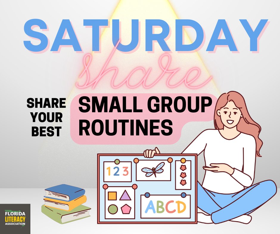 SATURDAY SHARE!

Share your best SMALL GROUP ROUTINES!!
#literacy #saturdayshare #smallgroup