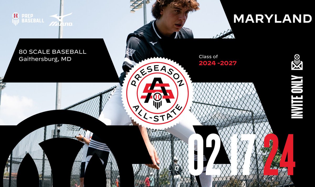 PrepBaseballMD's tweet photo. π¨ New Event Announcement π¨
π₯ MD Preseason MoCo
With an increase in demand for our preseason events across MD, we have opened another opportunity to #BeSeen w/ yet another #MDPAS in Montgomery Countyβ
π 80 Scale Baseball
ποΈ 2.17.24
π π: https://t.co/boA0bZSa33 https://t.co/IMffL12mIJ