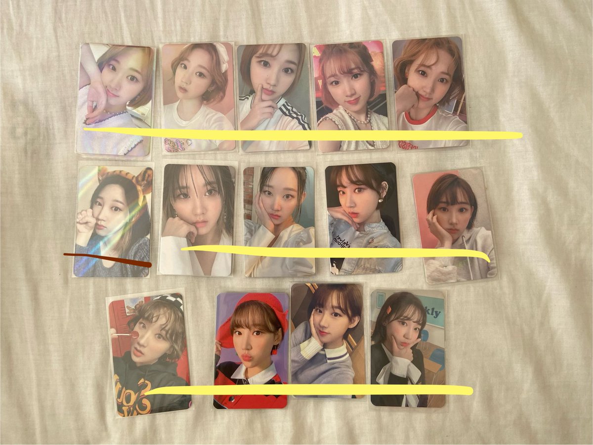 ktothehang's tweet photo. WTS WEEEKLY Various Photocards

Red - RM 10
Green - RM 6
Yellow - RM 4

🌻 Trying to clear these babies up so price can still be negotiated if you buy more hoho

🌻 RM 8 for WM and (depends on postcode) for EM

#pasarweeekly https://t.co/pwnv3moyNP