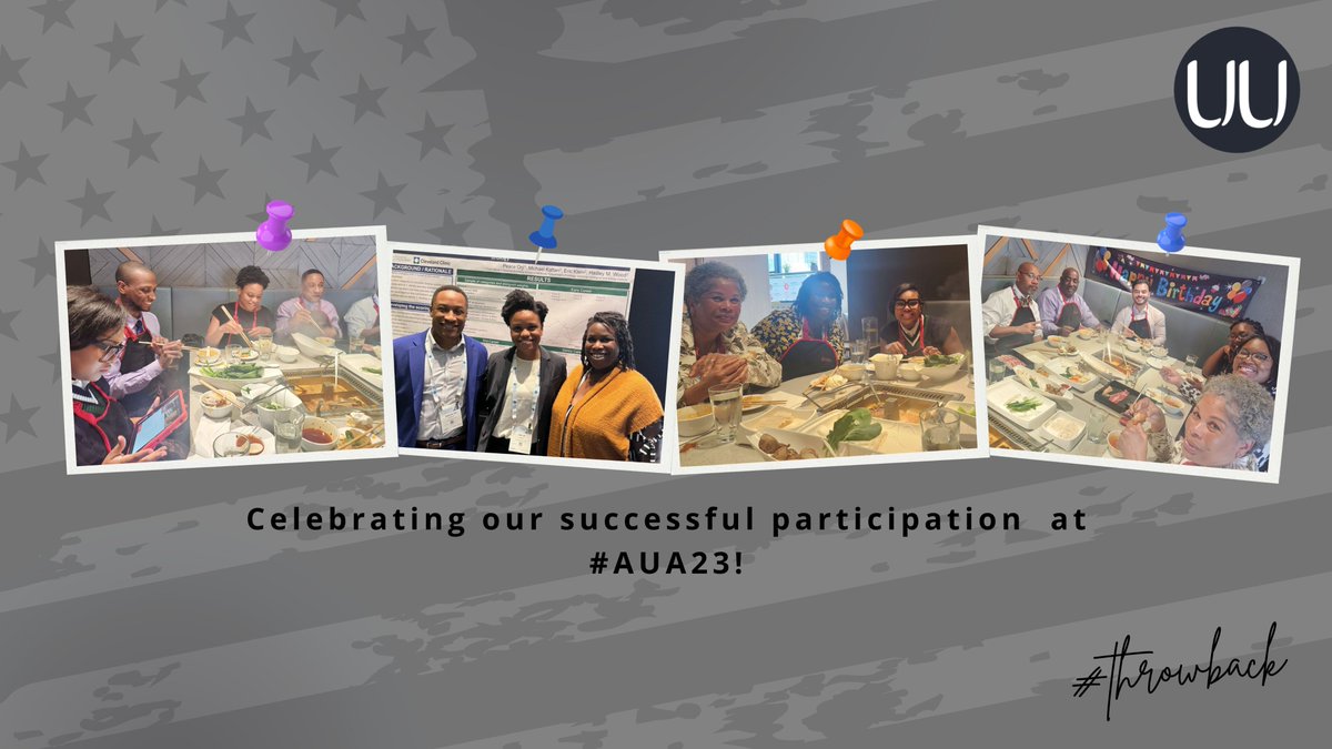 #Throwback #UrologyUnbound team celebrated a successful #AUA23 participation! Don't miss the opportunity to join us at #AUA2024! Apply now for the Dr. Ifeanyi Onyeji Medical Student Travel Award and be part of our next success story! bit.ly/2024TravelAward @AmerUrological