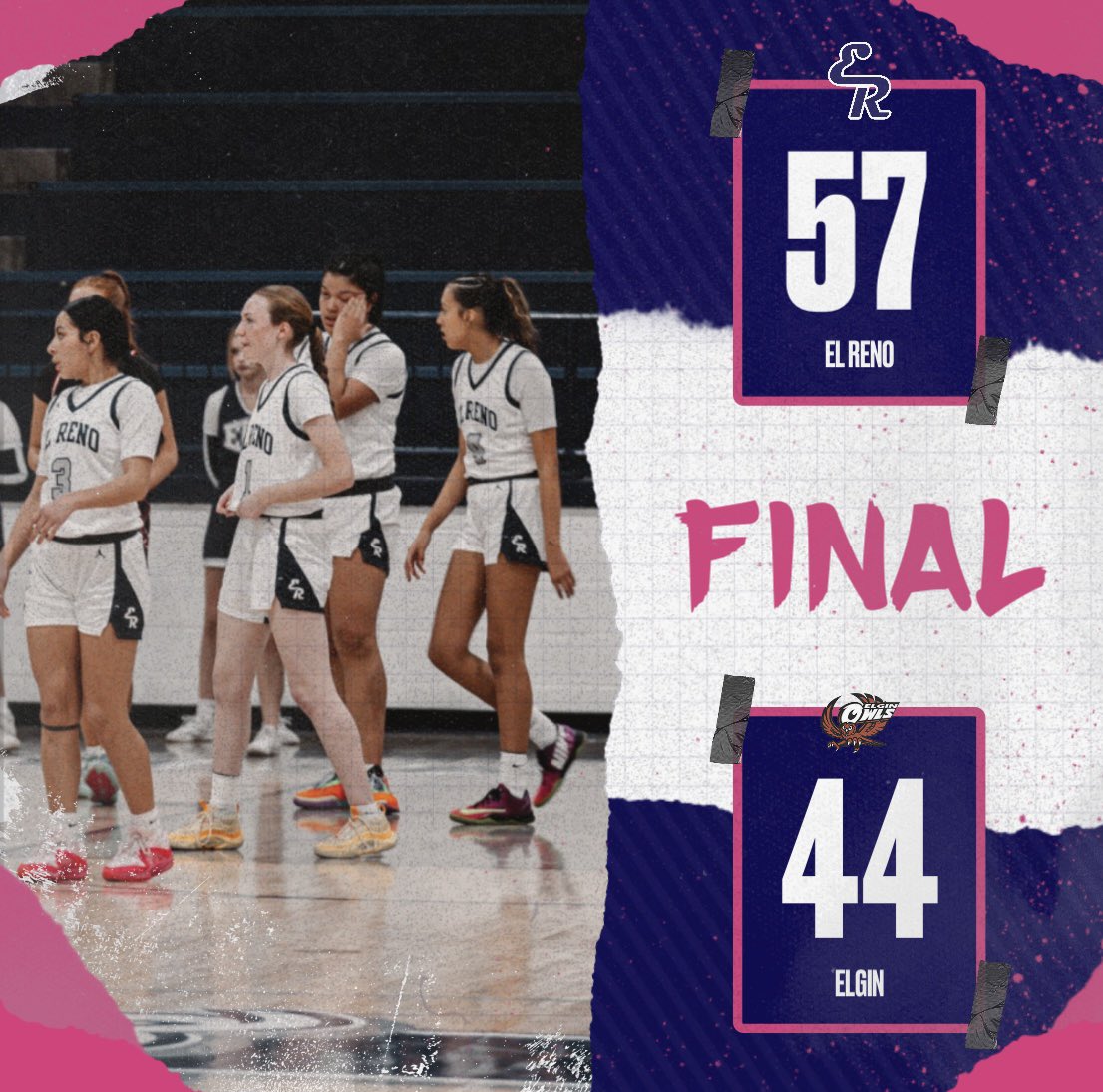 ERLadyIndians's tweet photo. Starting the weekend off with a DUB! 💕🏀🙌🏼🩷

20-0 

We aren’t done yet! 

📸 @KotaBlickyUh 

#goddid https://t.co/jX2Rc0YUFI