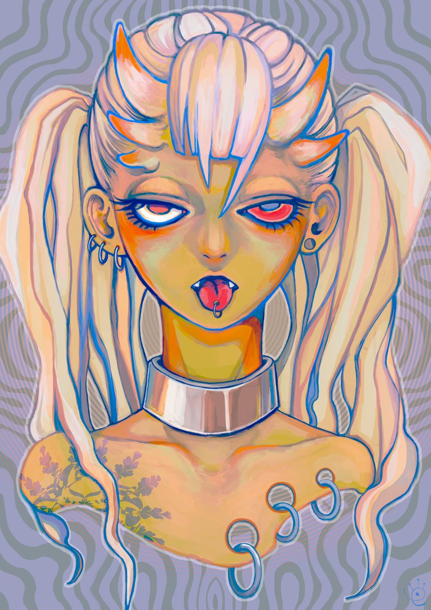鬼のこたち
と、タグも失礼します🙇‍♀️
 #冬の創作クラスタフォロー祭り 