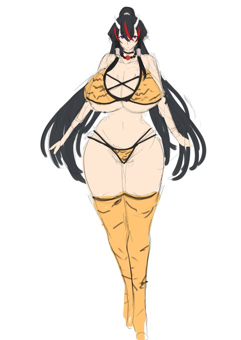 急遽脳内に浮かんだ鬼娘。 