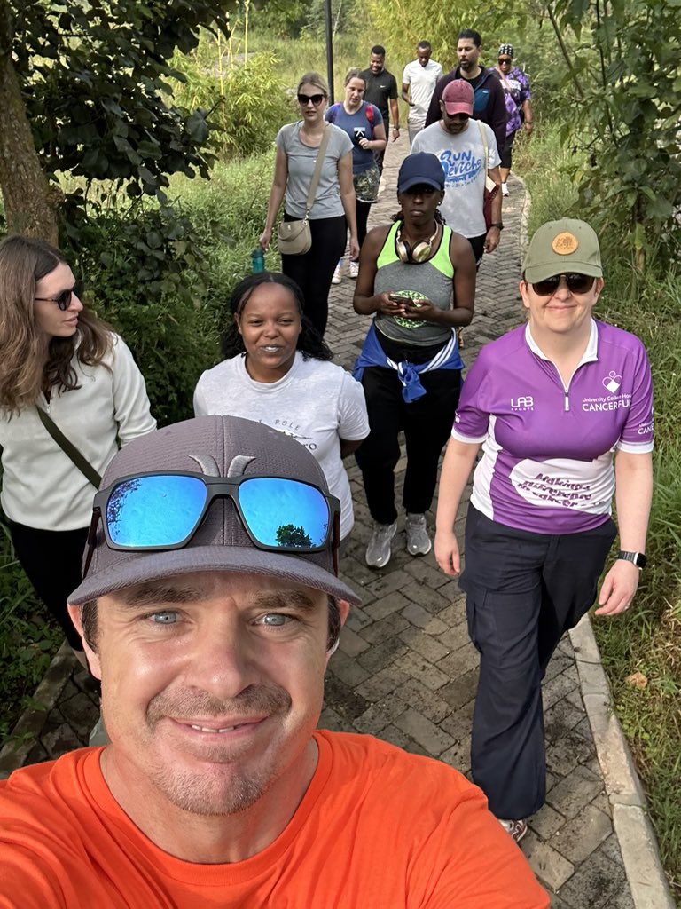 2wsphotography's tweet photo. So far, I’ve spent the vast majority of the last 4,000km solo. It was great to have company for a 6km walk this morning - staff and families from @UKinRwanda .

We enjoyed the chance to explore @nyandungupark and spot birds along the way! https://t.co/1M92AeRKp1